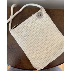 The Sak Vintage Cream Crochet Crossbody *Excellent Condition*